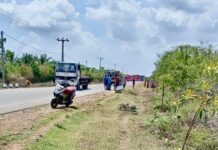 யாழில் இருந்து வவுனியா நோக்கி சென்ற கென்ரர் வாகனம் மோதியதில் குடும்பஸ்தர் உயிரிழப்பு.!